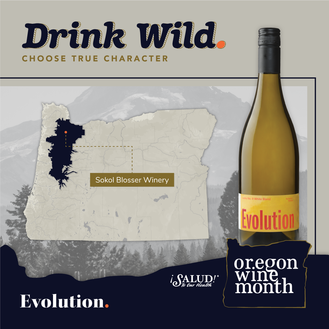Salud to Oregon Wine Month!